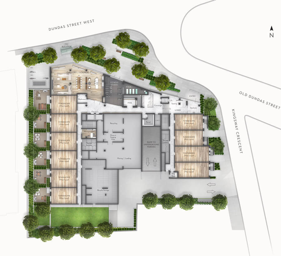 Kingsway Crescent Siteplan